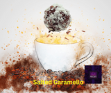 Salted Caramello  Truffle ChocoSpresso Shot By: Purpleants Chocolatier